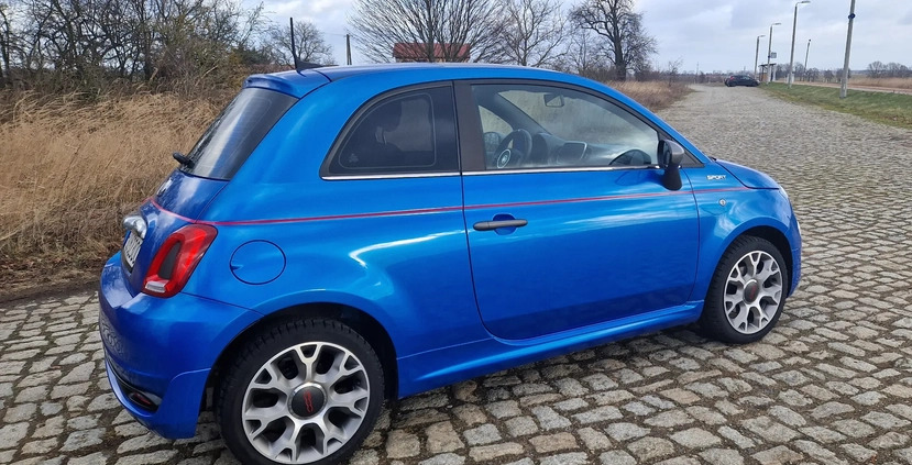 Fiat 500 cena 52000 przebieg: 14500, rok produkcji 2021 z Radomyśl Wielki małe 56